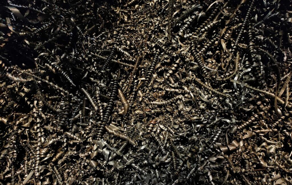 Industrial Brass Swarf