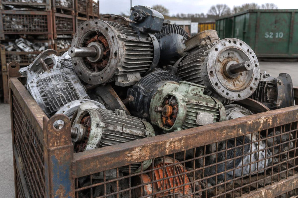 electric motor metal recycling